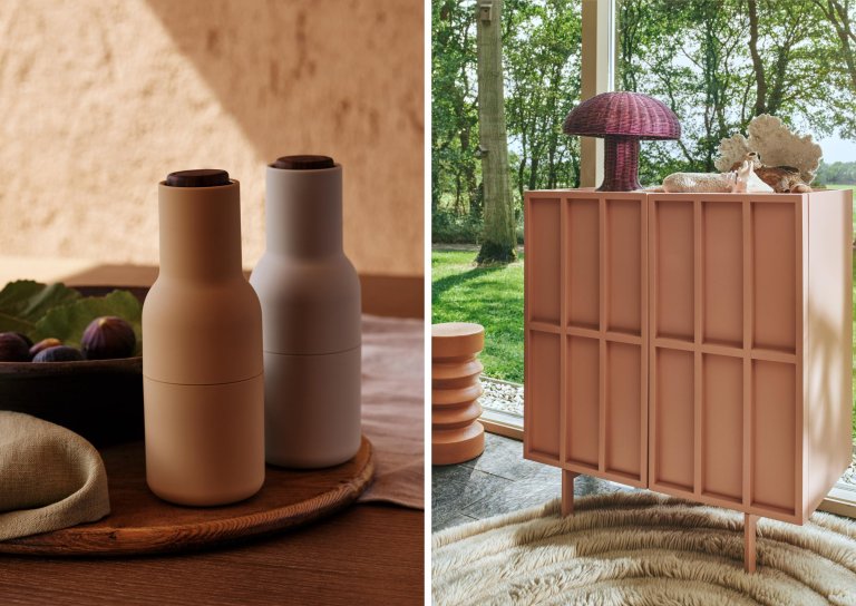 HKliving Cupboard dressoir ginger orange