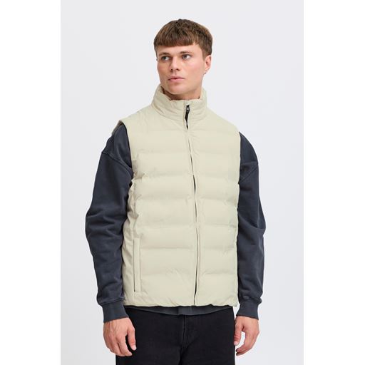 Solid Milas Vest, Oatmeal, XXL