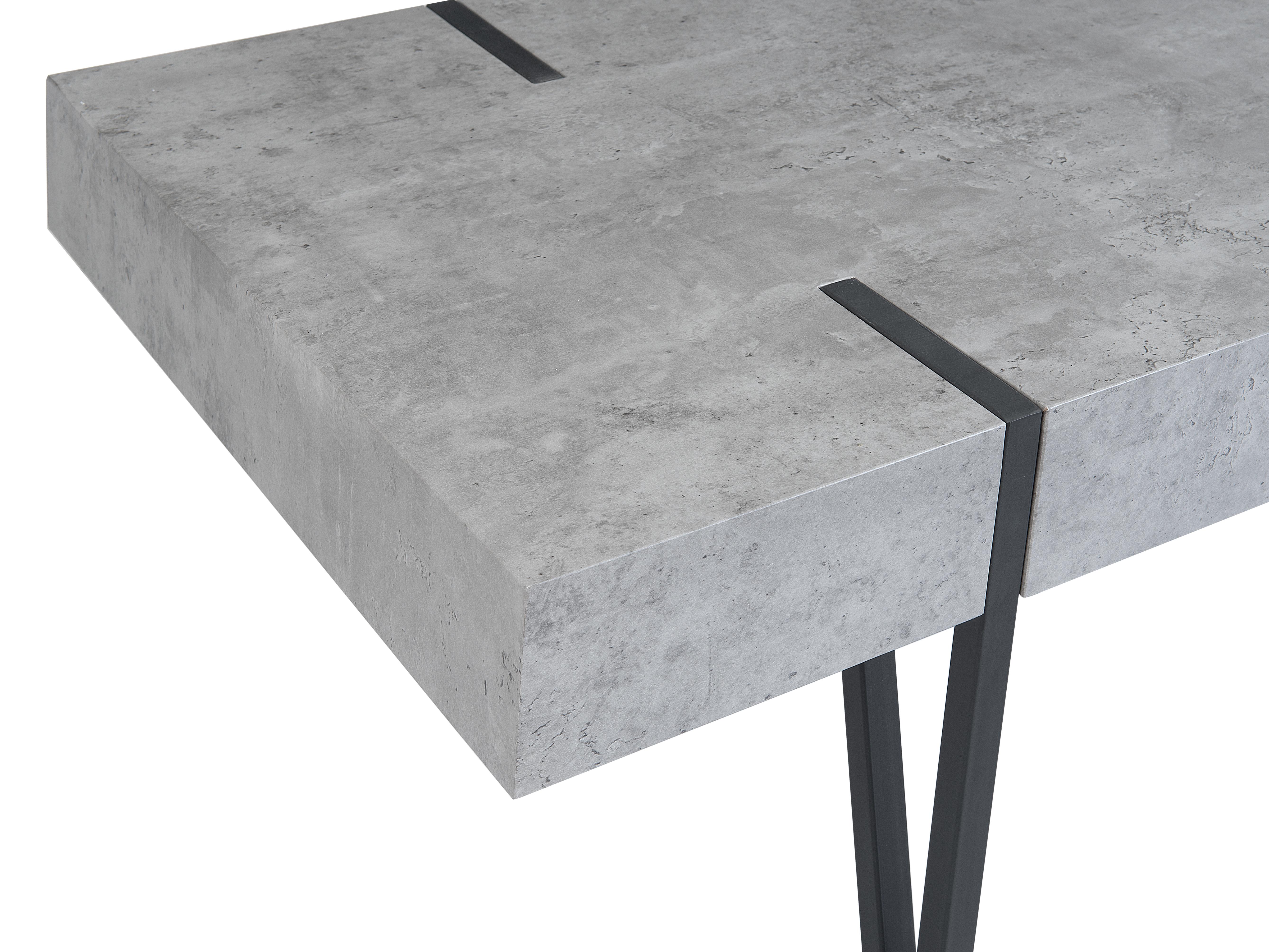 Salontafel ADENA Grijs beton-effect