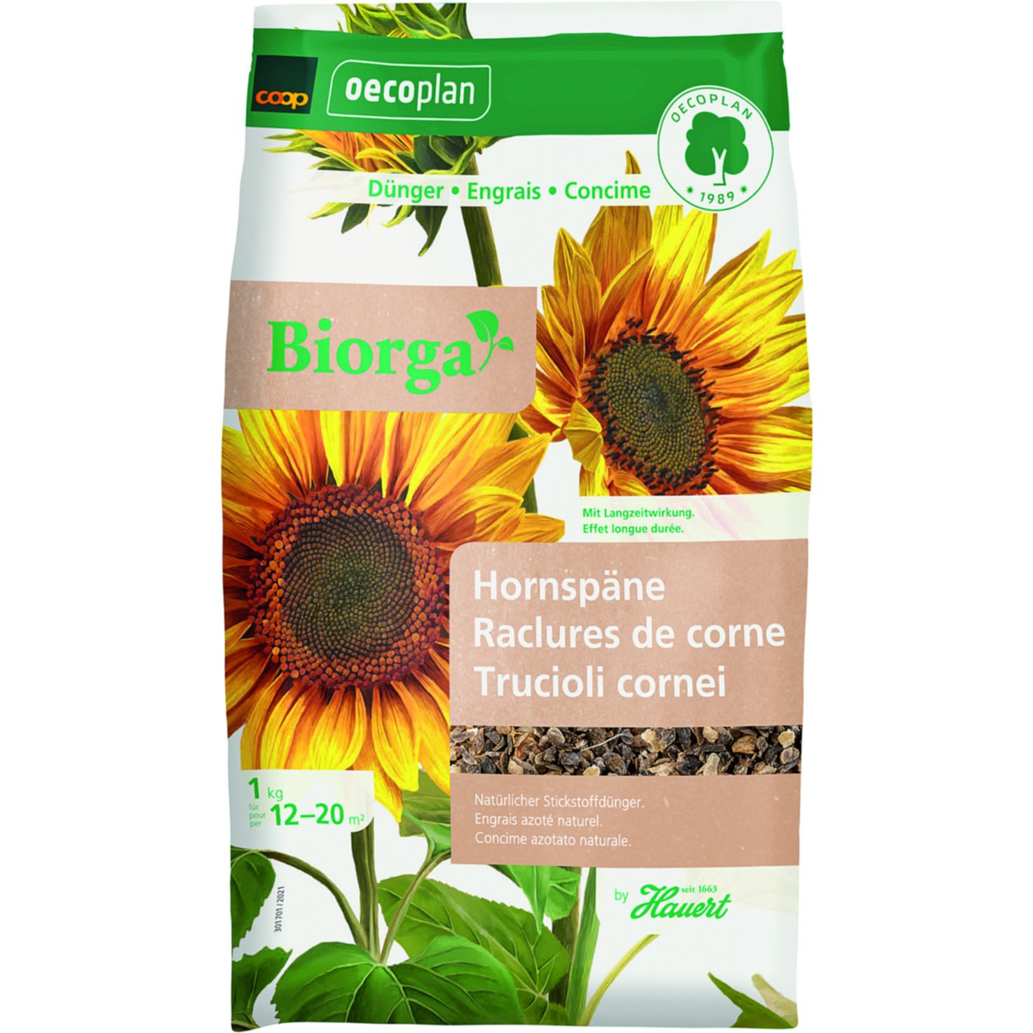 Hauert Oecoplan Hornspäne Universaldünger | 1 kg