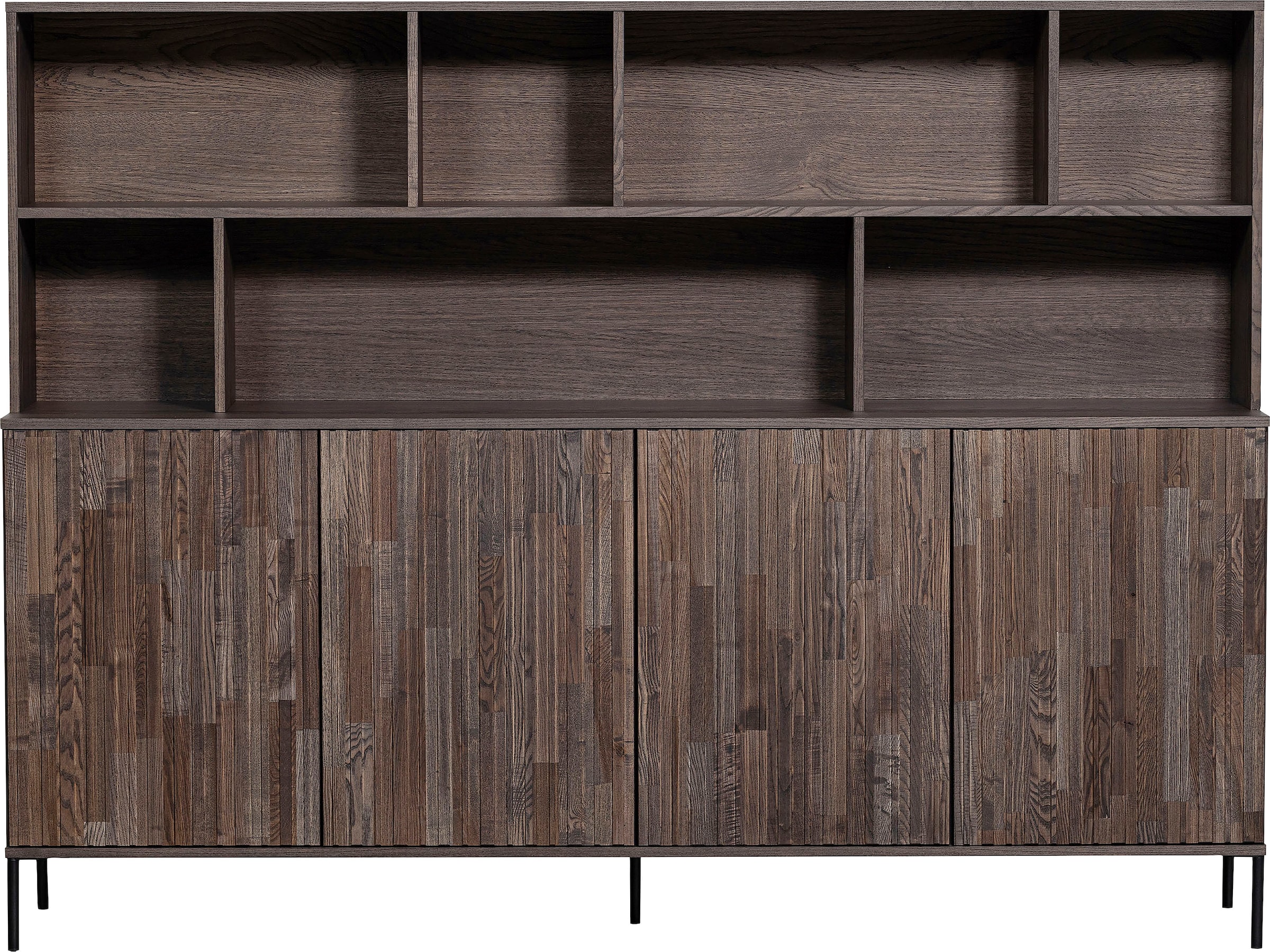 WOOOD Buffet »Gravu« viel Stauraum, Push-to-Open Funktion, H 150 cm x B 200 cm