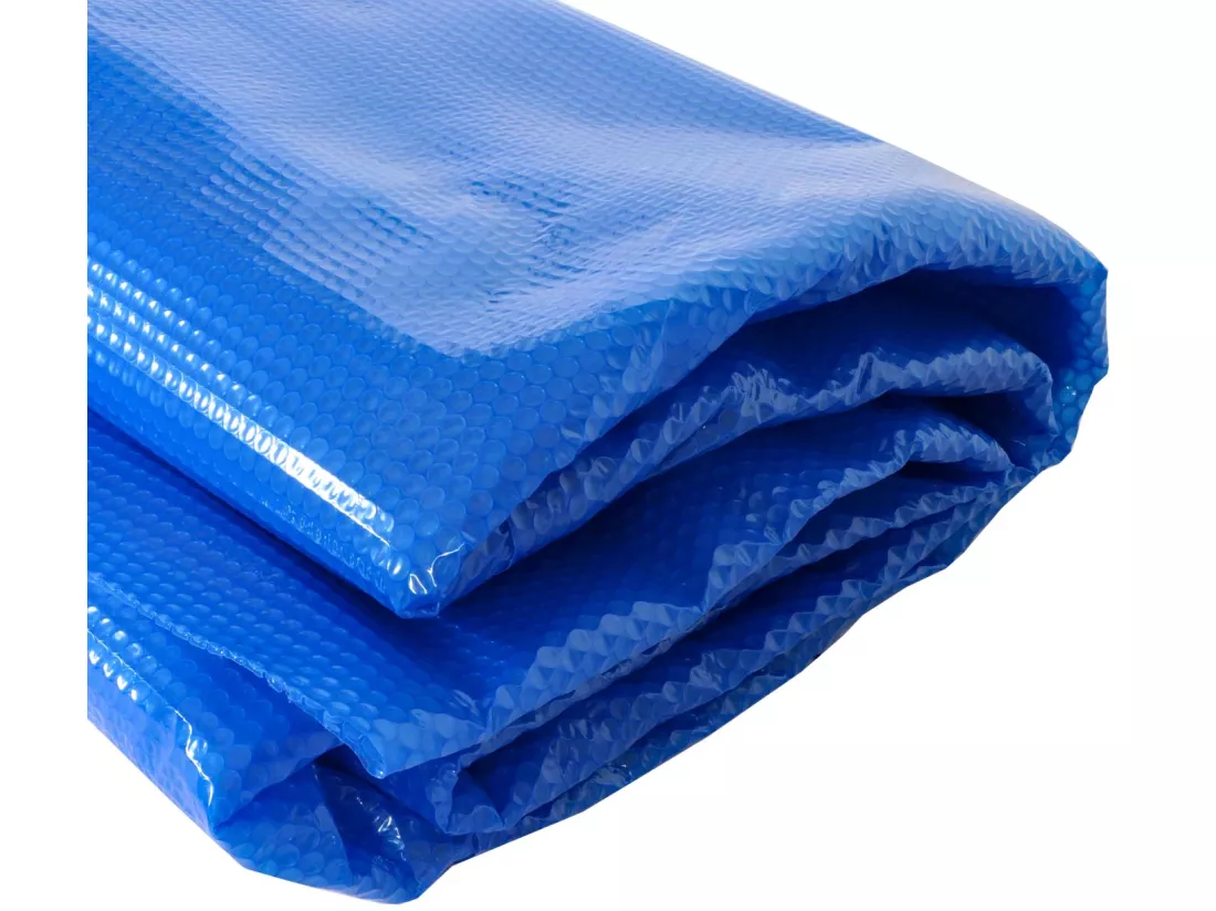 Couverture de piscine 400 µm, rectangulaire, 6x4 m,bleu