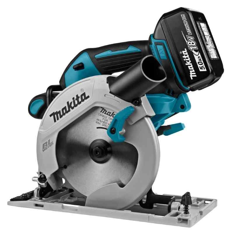 Makita DHS680RTJ 18V Li-ion accu cirkelzaag set (2x5.0Ah) in Mbox -165mm - koolborstelloos