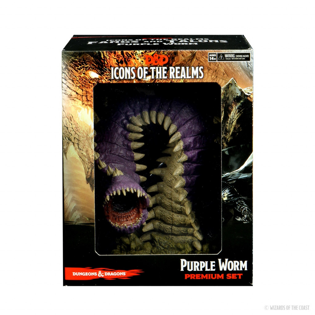 D&D Icons of the Realms Premium Figures - Purple Worm