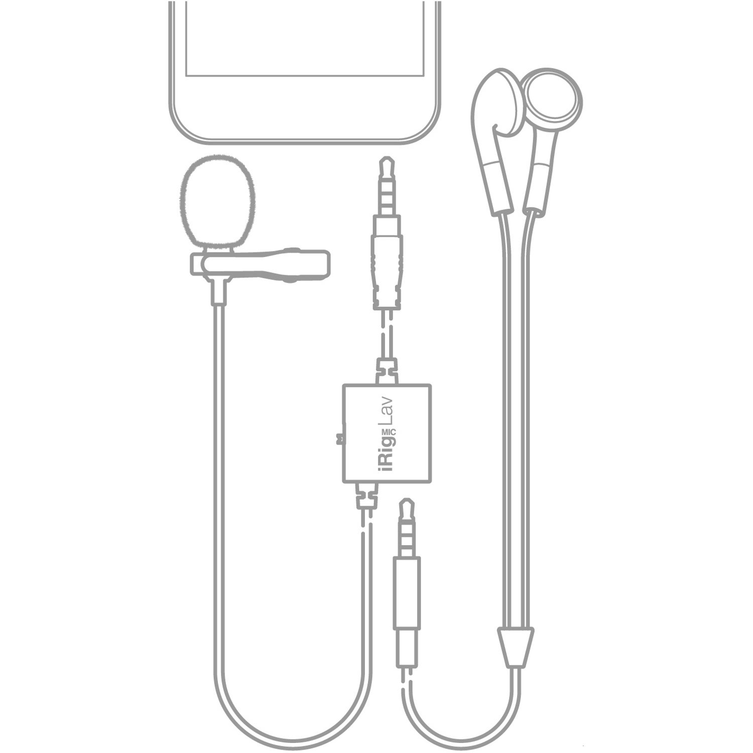 IK Multimedia iRig Mic Lav dasspeldmicrofoon dubbelpack