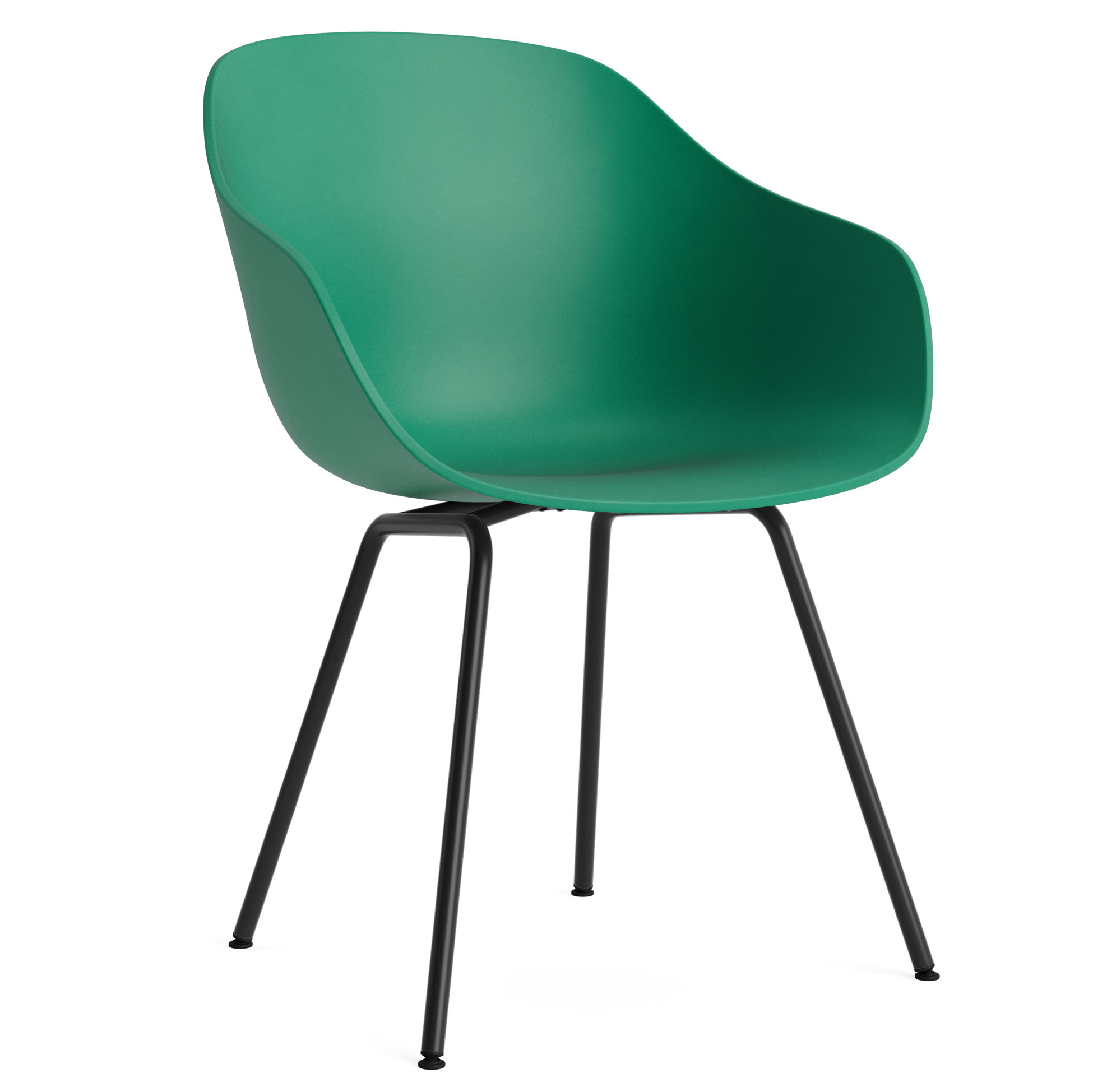 Eetkamerstoel AAC 226 zwart onderstel teal green 2.0