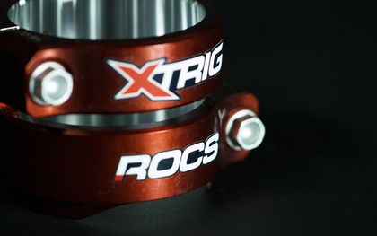Tés de fourche Xtrig ROCS Tech orange offset 22mm