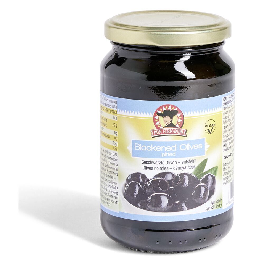 Olive noire dénoyautée 350gr