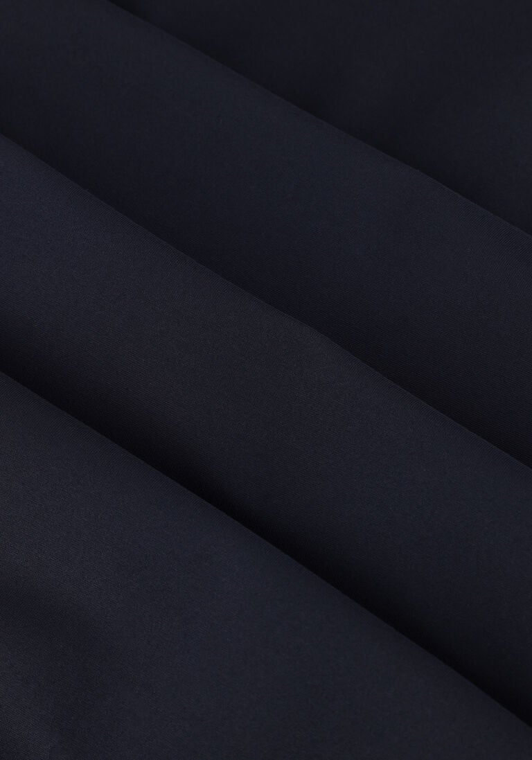 donkerblauwe japan tky midi jurk nenema