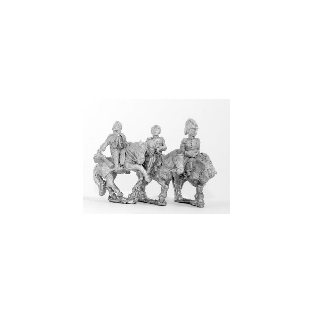 Russes 1813-1815 : Général et Etat-Major montés