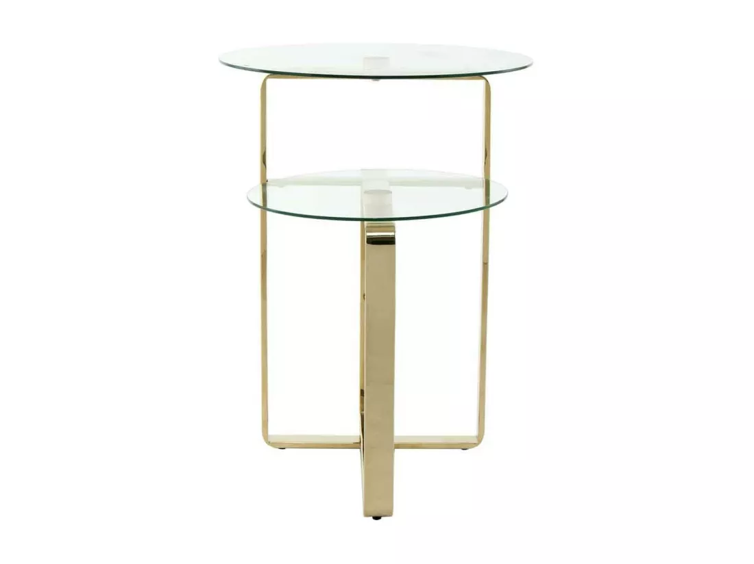 Table d'Appoint 2 Plateaux Design 