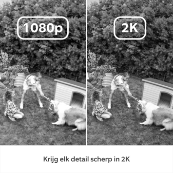 Ring Outdoor Camera Plus Plug-in Zwart 2K