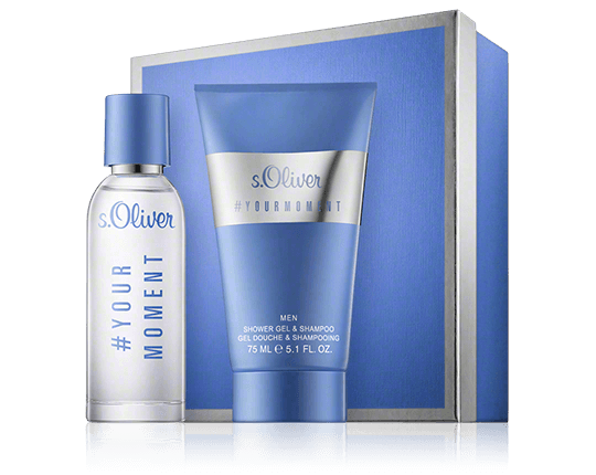 s.Oliver #Your Moment Men Set mit Shower Gel 30ml-75ml