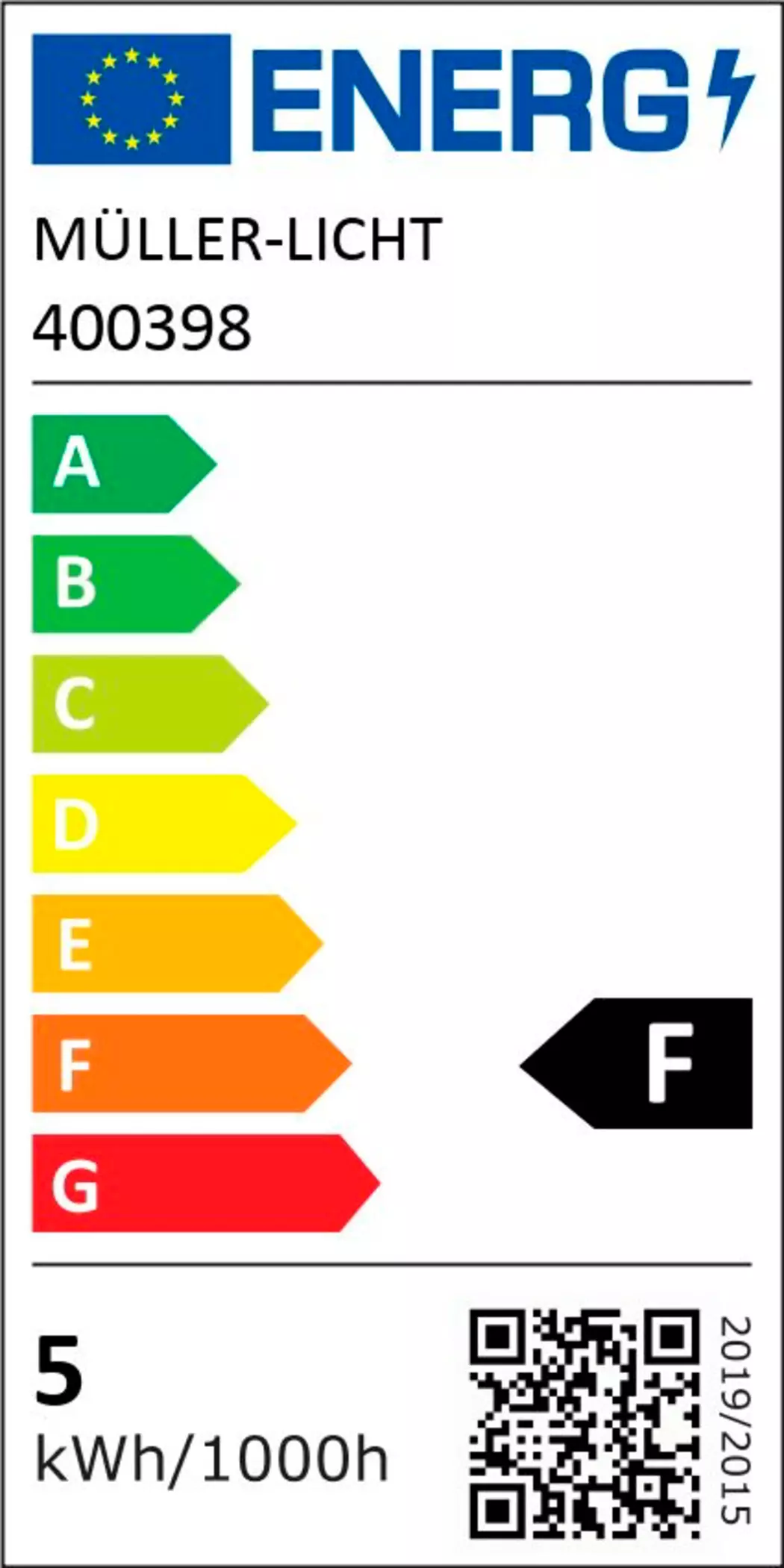 LED-Tropfen E14/4,5 Watt/Energie F