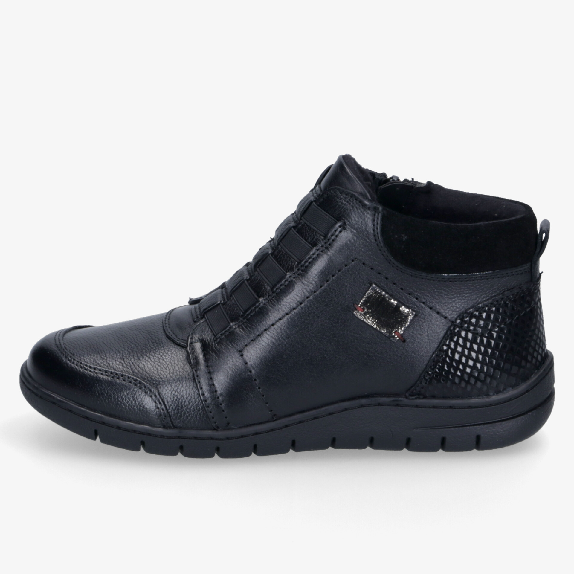 COMFINO Damen Stiefeletten schwarz