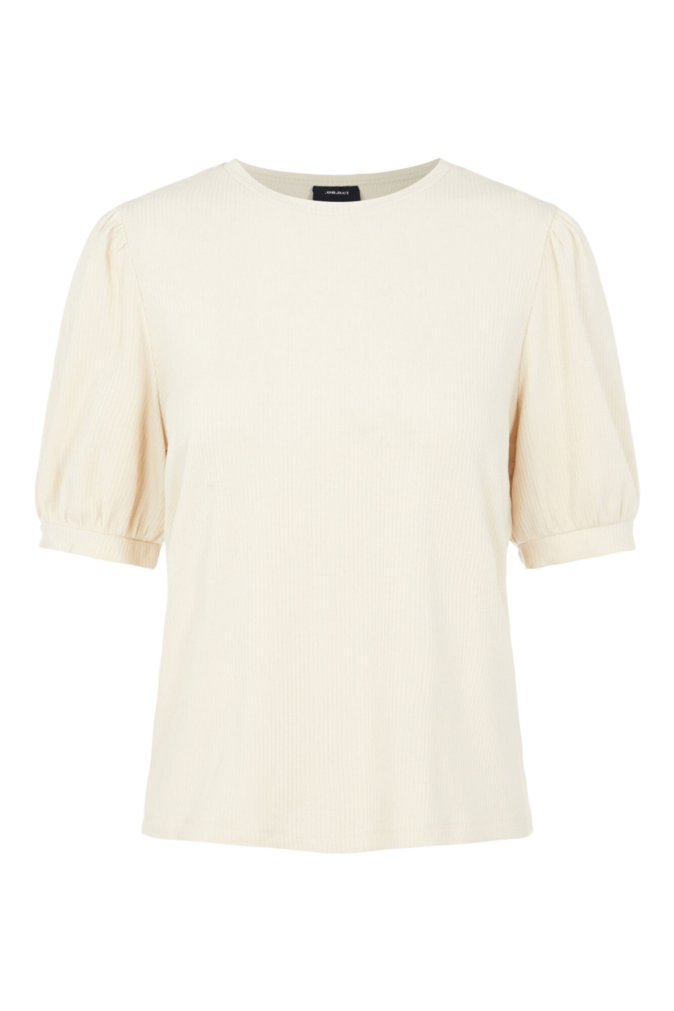 Camiseta com mangas bufantes - Cinza
