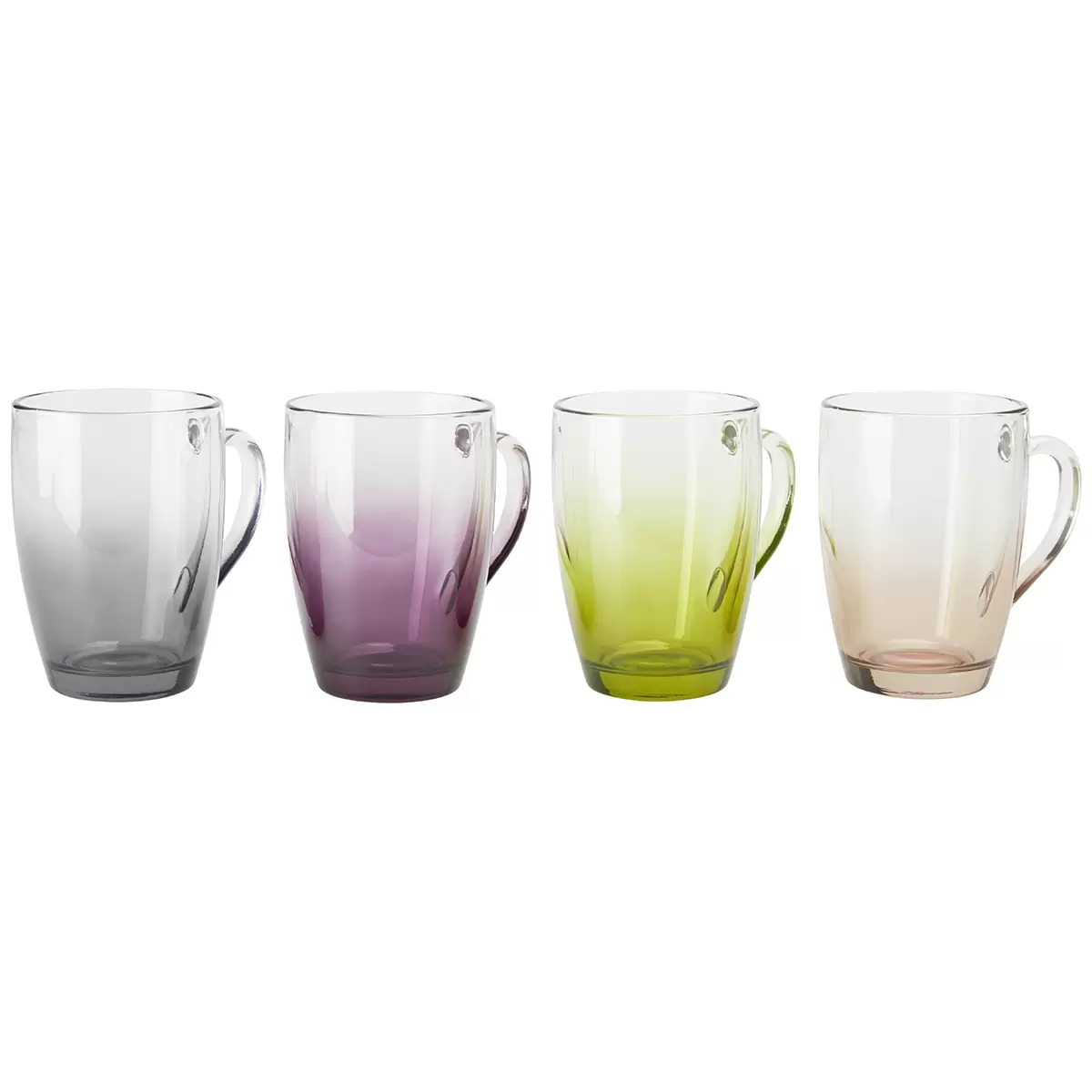 Teeglas Luca Bessoni grau,grün,lila,orange