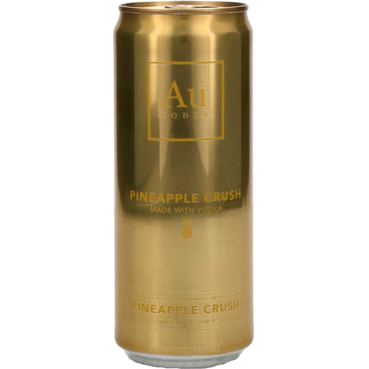Au Vodka Pineapple Crush Blik 33 cl