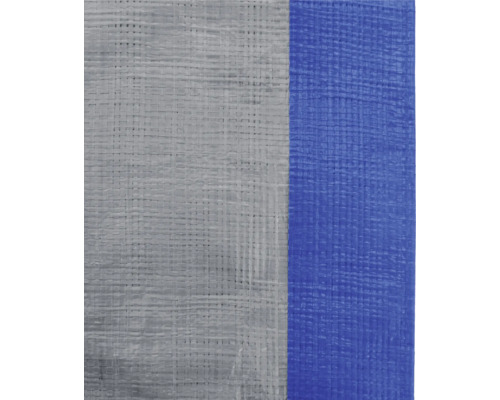 Geweven zeildoek, universeel zeildoek, 140 g/m², zilverblauw, 2 x 3 m
