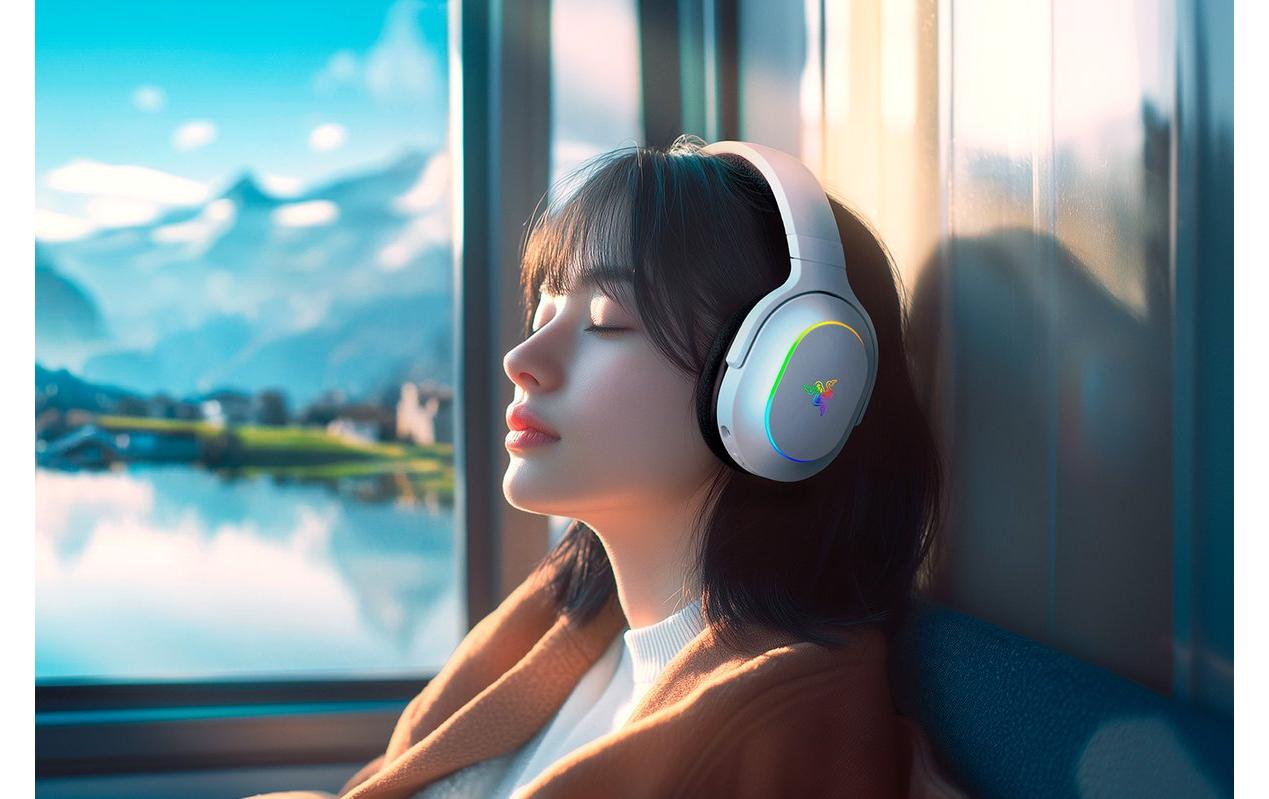 Headset Barracuda X Chroma Weiss<br>Kabellose Kopfhörer für Gaming