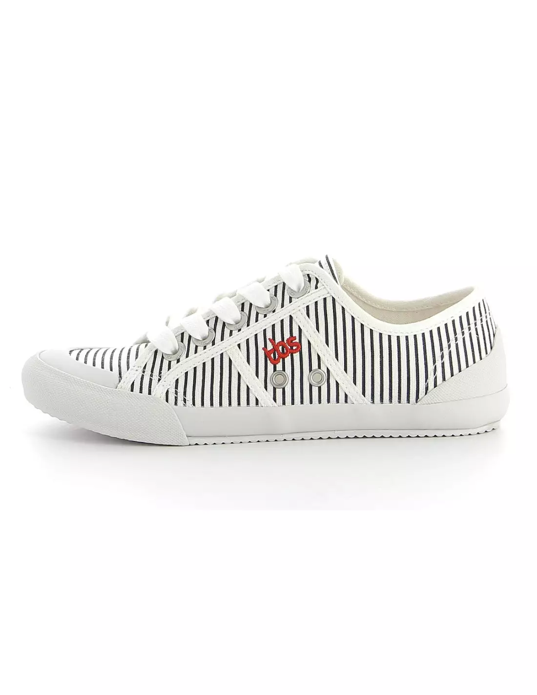 TBS OPIACE - Sneakers Offwhiterayé