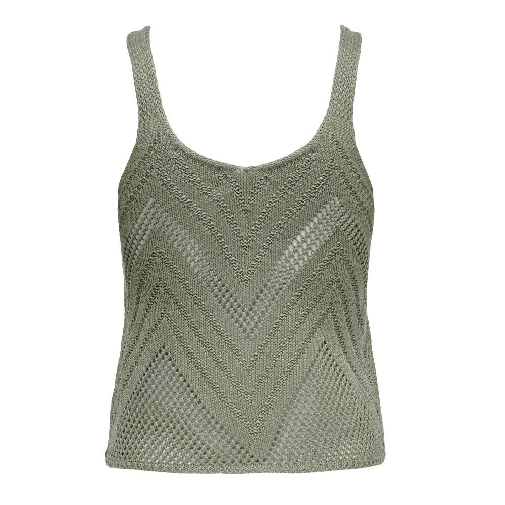 JDY Débardeur Vert Beige Femme JDY Sun