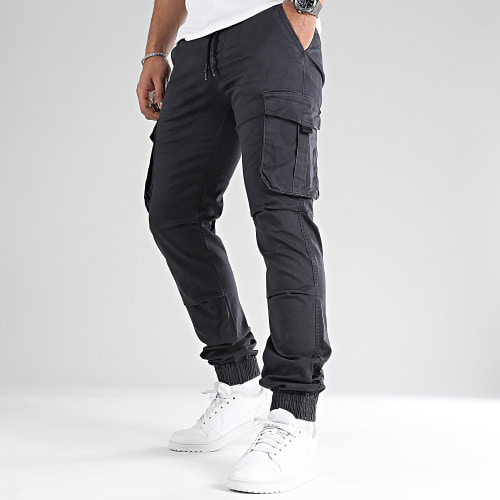 Pantalon Cargo Regular Fit 0220 Gris Anthracite