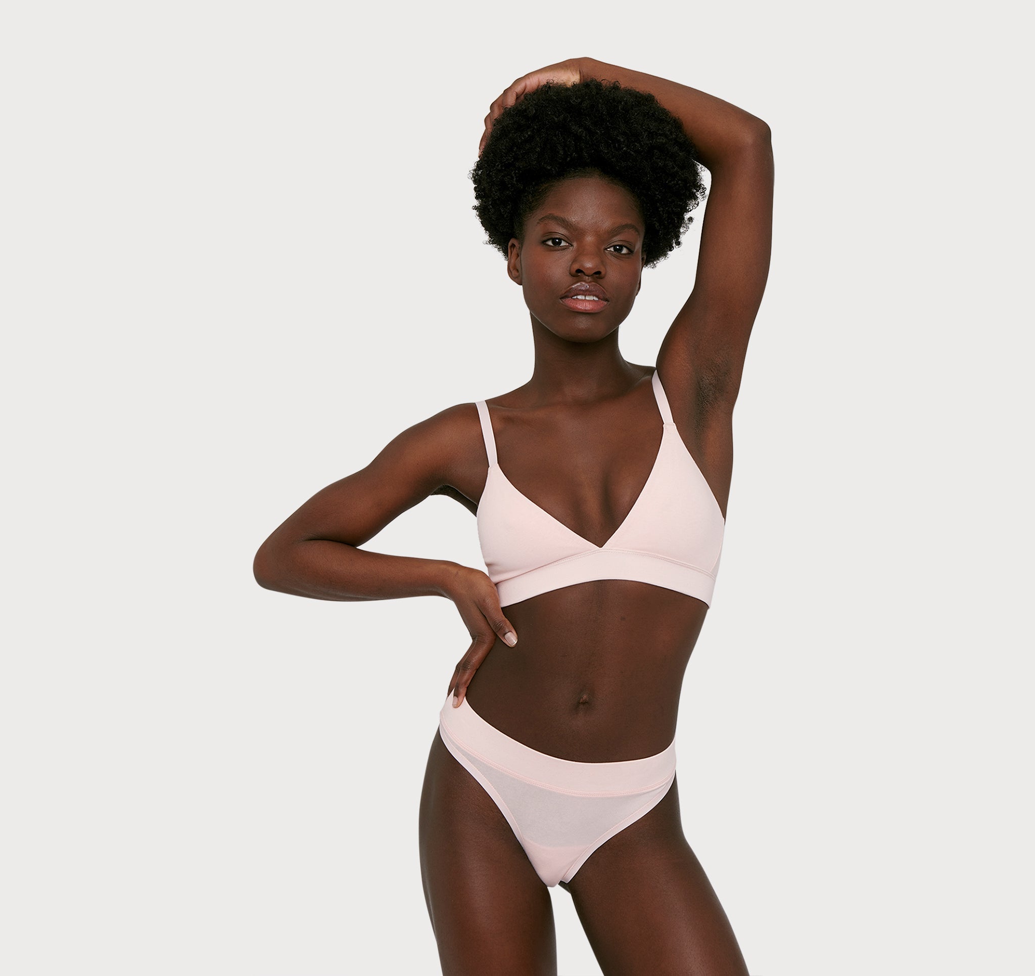 ORGANIC COTTON<br>Core Thong 2-pack