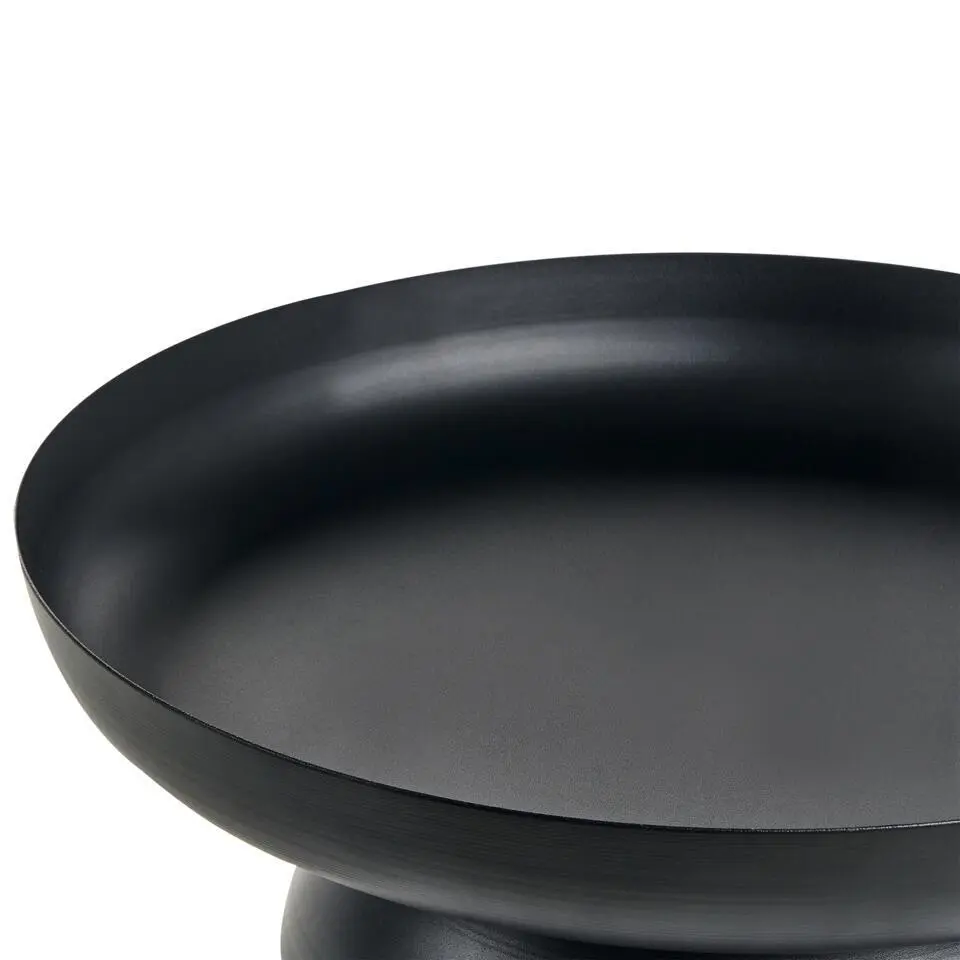 TORRENS - Bijzettafel - Zwart - IJzer