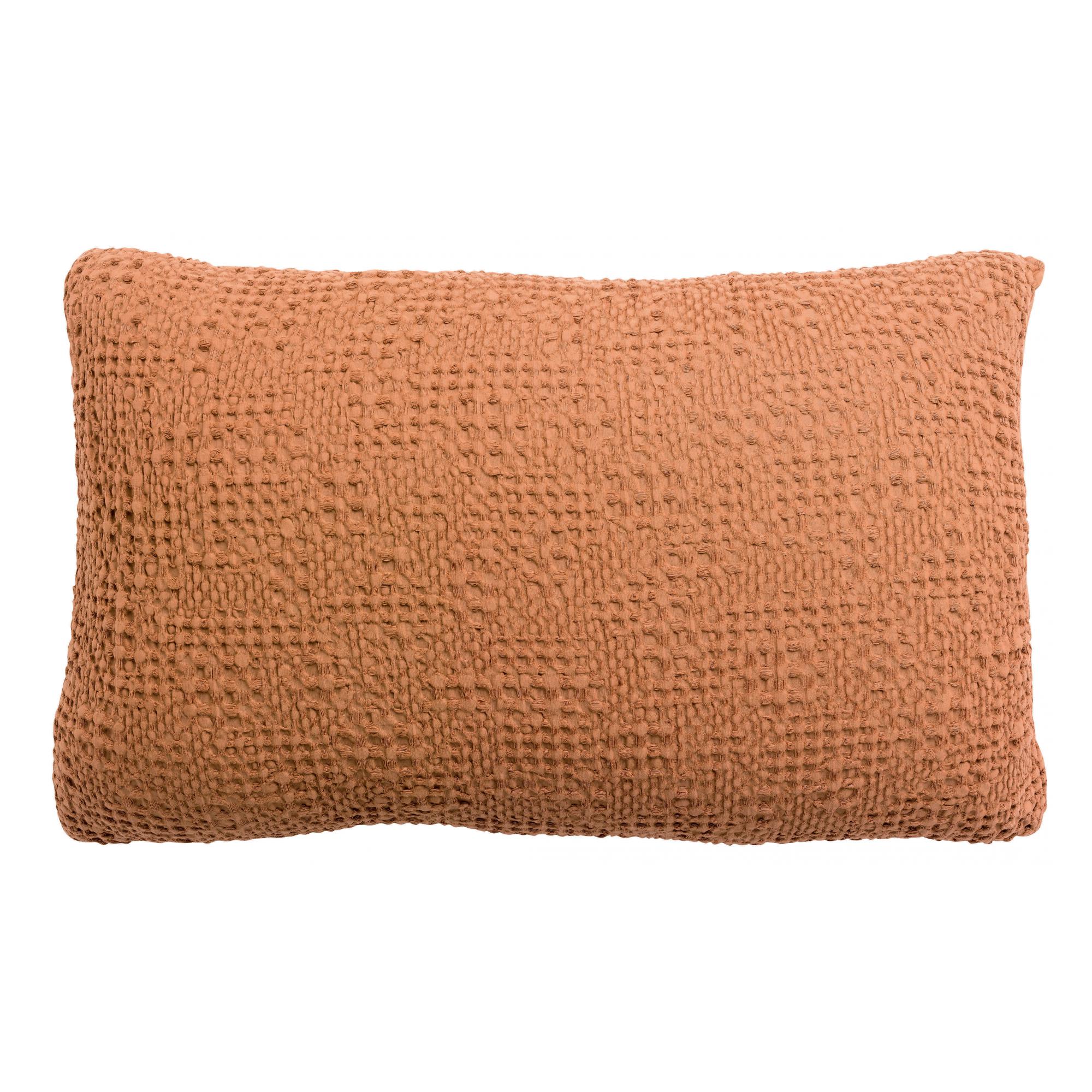 Coussin stonewashed tana epice 40 x 65 cm