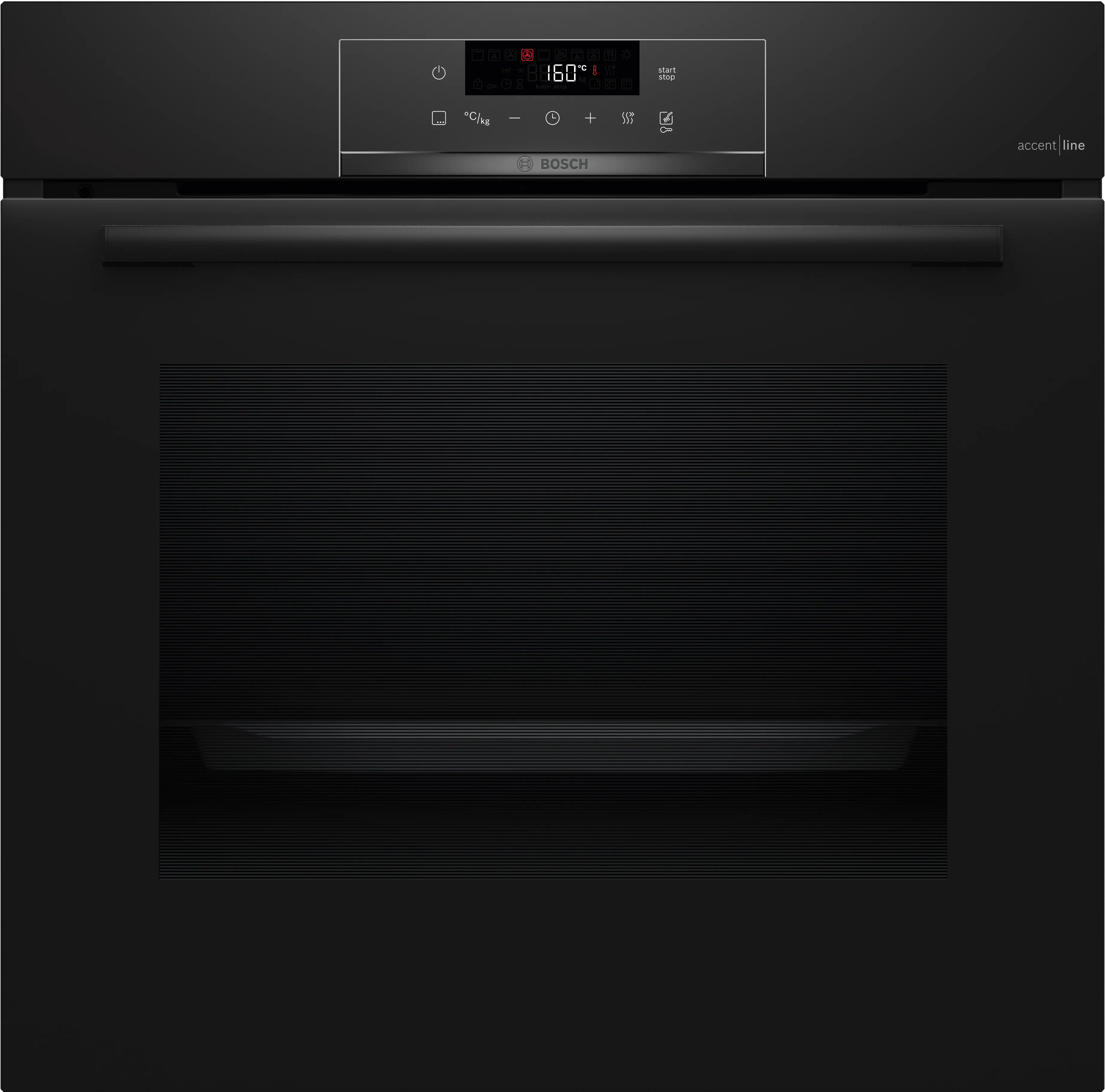 Serie 4 Bakoven 60 x 60 cm Zwart