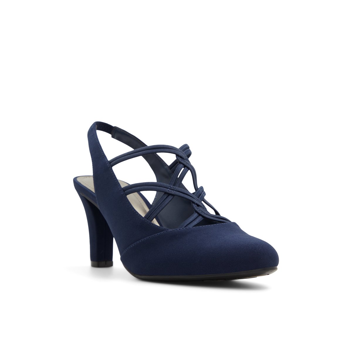 SOLEMATE-Wigojar-Talons hauts/Escarpins - Talon cône - Marine