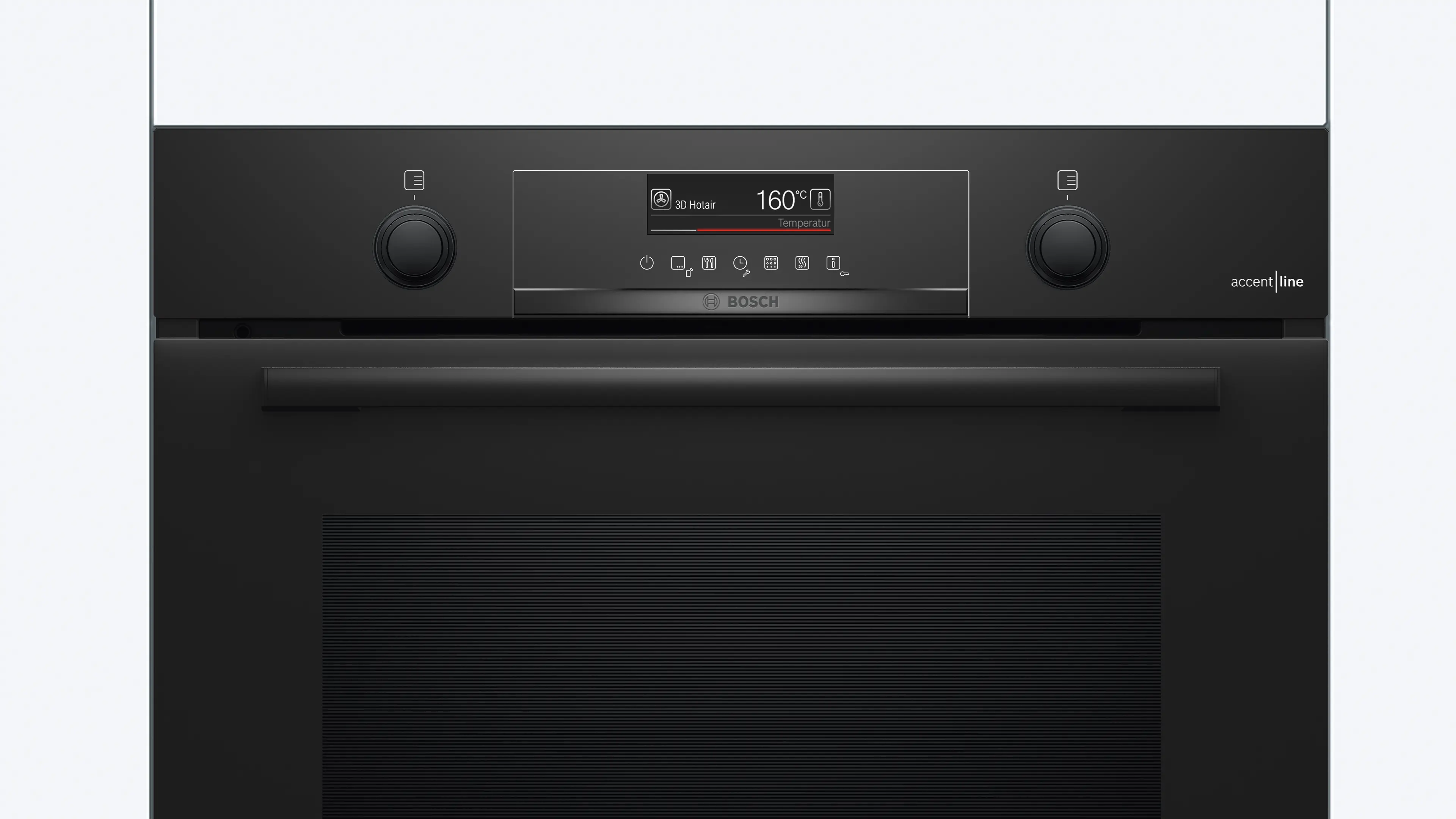 Serie 6 Bakoven 60 x 60 cm Zwart