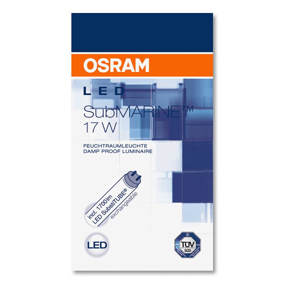 LYSRØRARMATUR LEDVANCE LED SUBMARINE 1550LM 17W