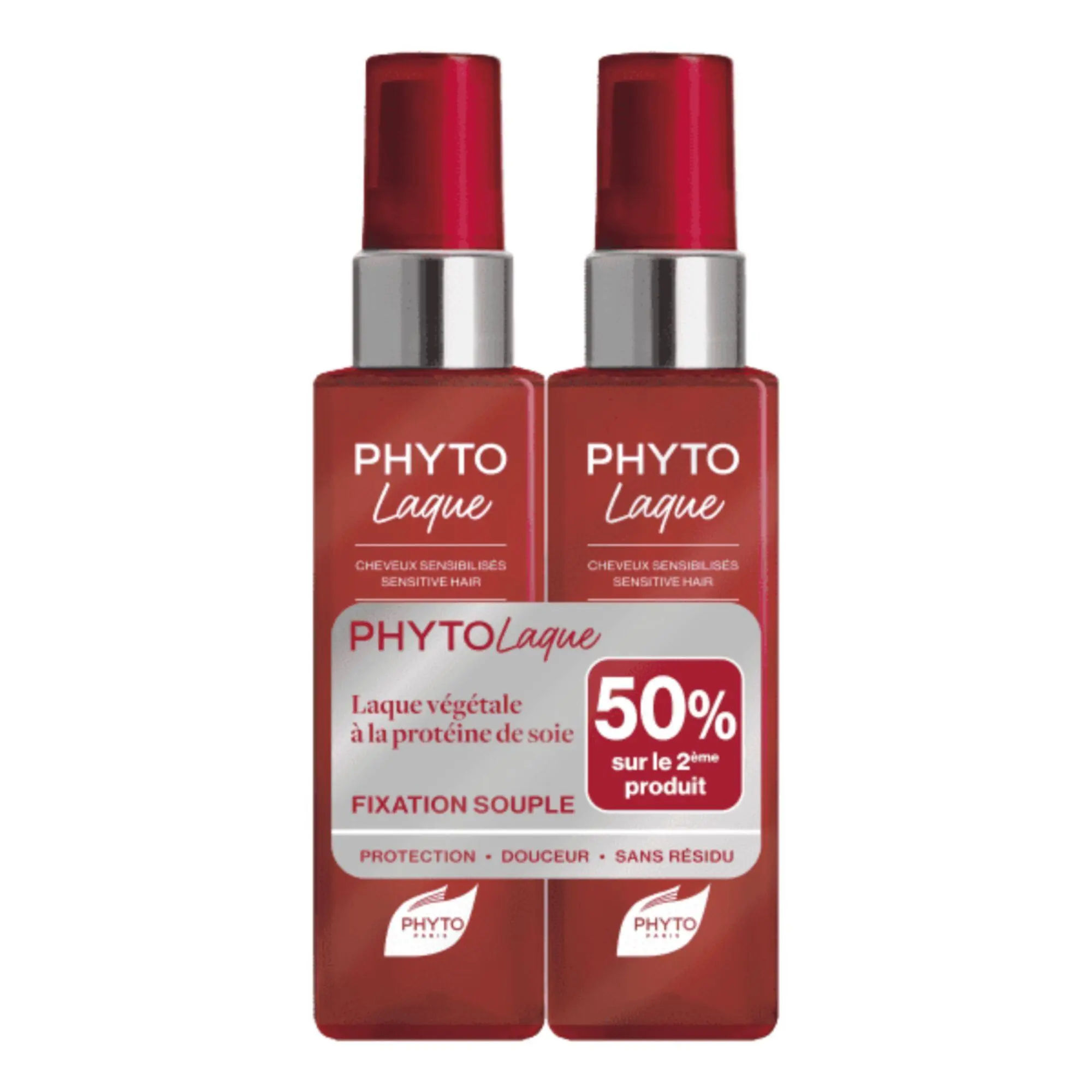Phyto - Duo Laque Fixation Souple Phytolaque 2x100ml - Coiffant