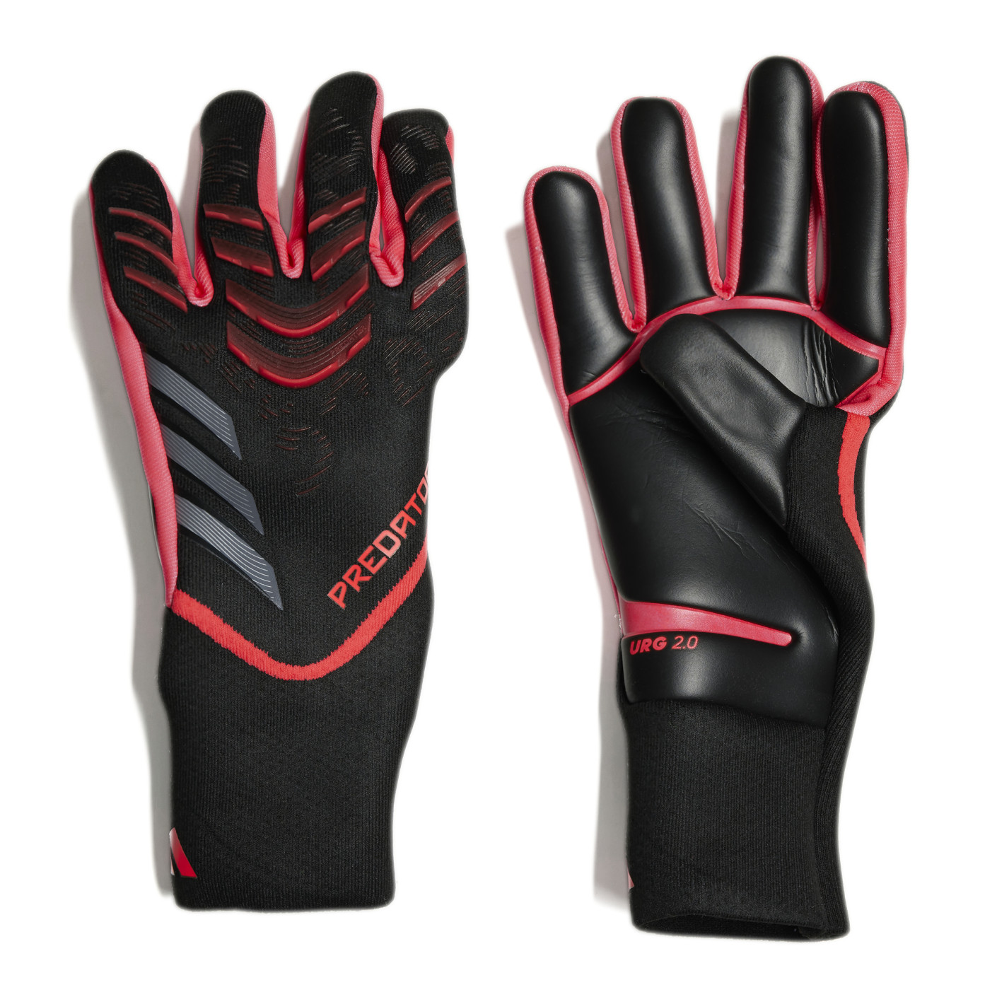Adidas Predator Pro Keepershandschoenen Zwart Rood Grijs
