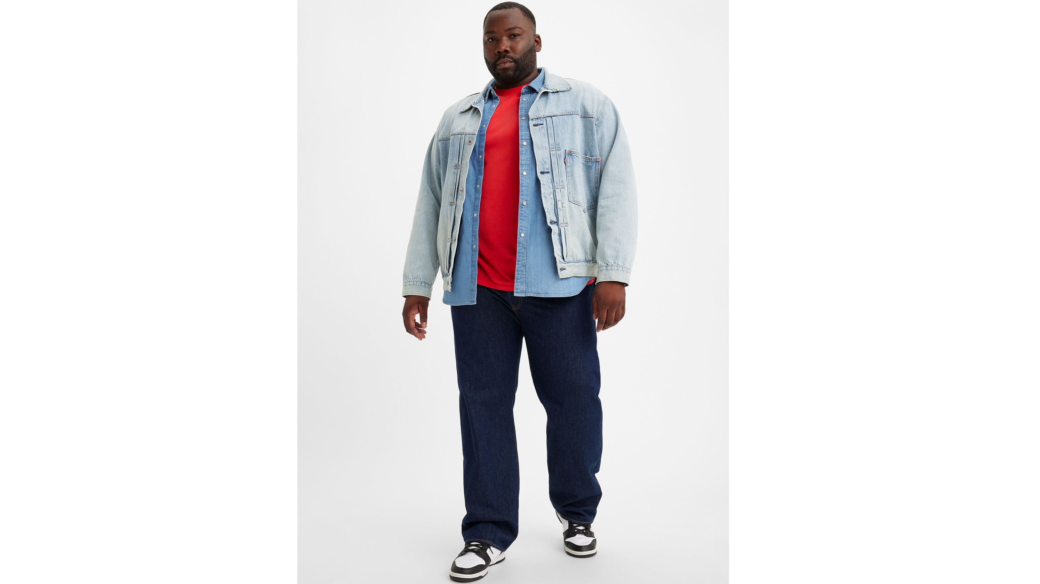 Jean 501® Levi's® Original (Grandes tailles) - Onewash - Bleu