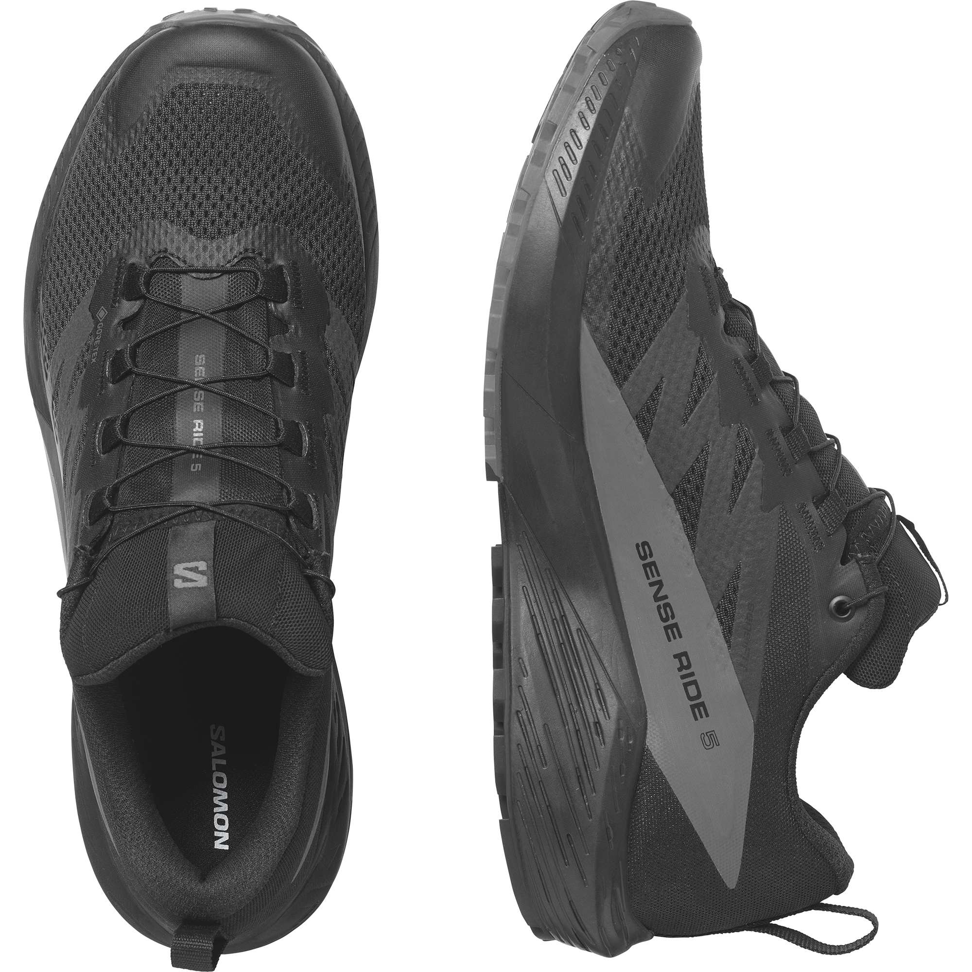 Salomon Trailrunningschuh »SENSE RIDE 5 GORE-TEX®«  wasserdichte Trailrunningschuhe