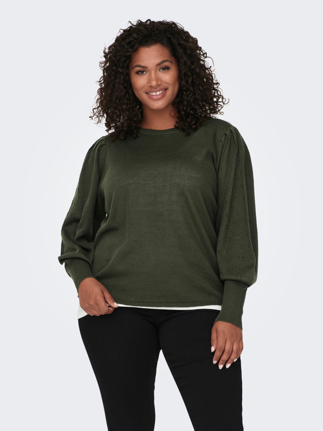 CARMIRLA Strickpullover Rosin
