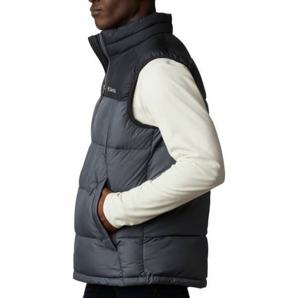 Doudoune ski COLUMBIA PIKE LAKE VEST BLACK GRAPHITE