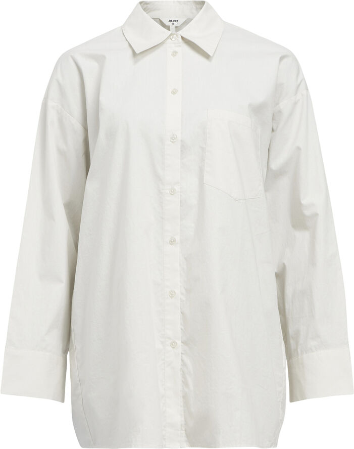 Object OBJHOPE OZ L/S SHIRT 134 White sand