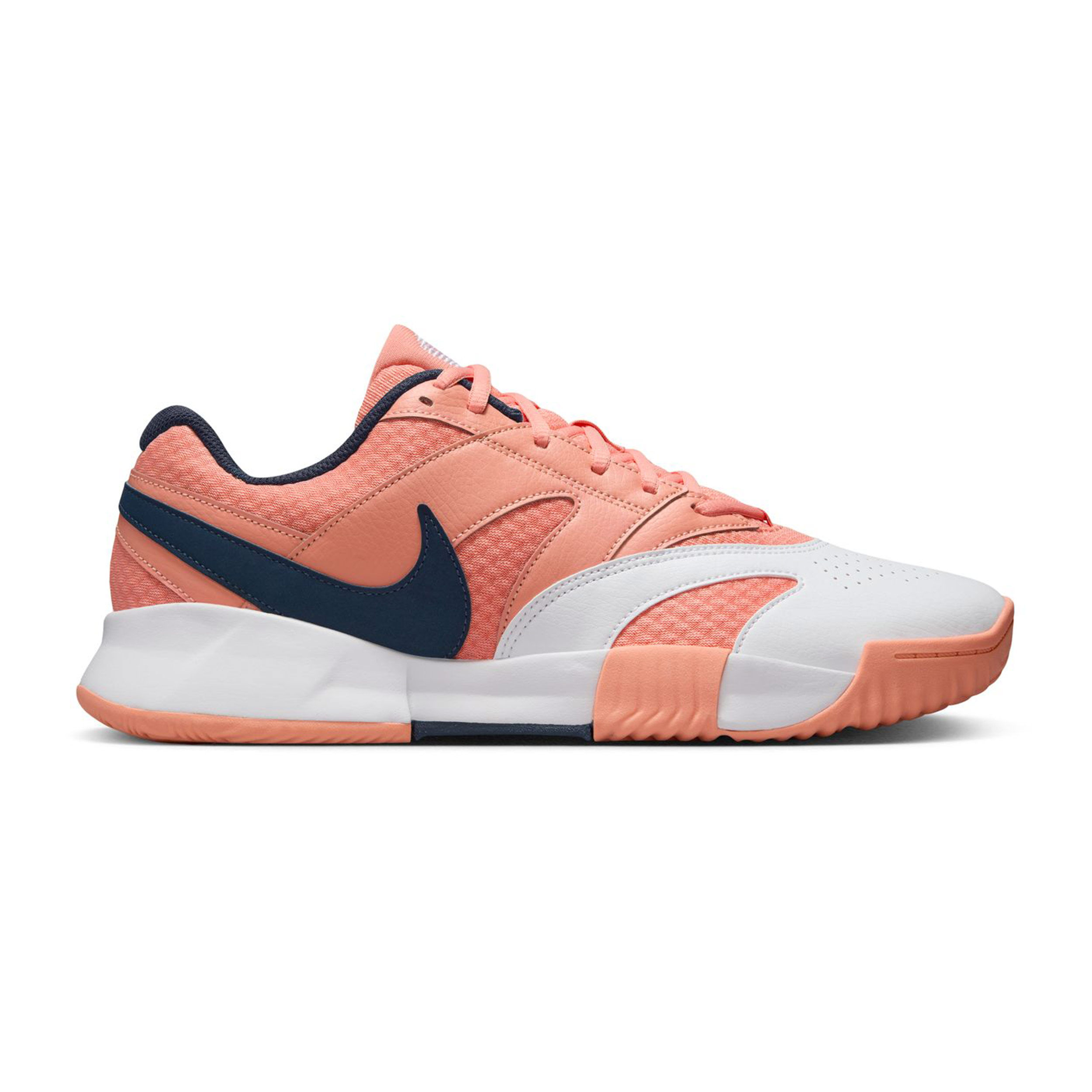 Nike Court Lite 4 Chaussure Terre Battue Hommes - Abricot, Blanc
