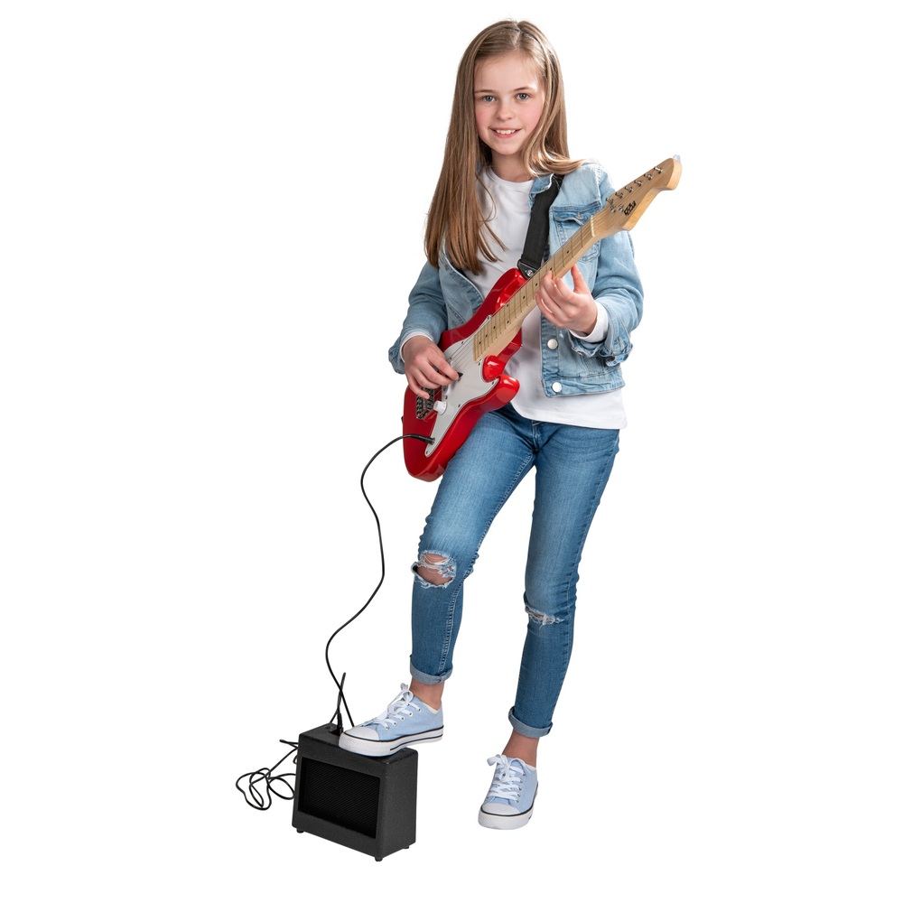 80 cm E-Gitarre mit Verstärker