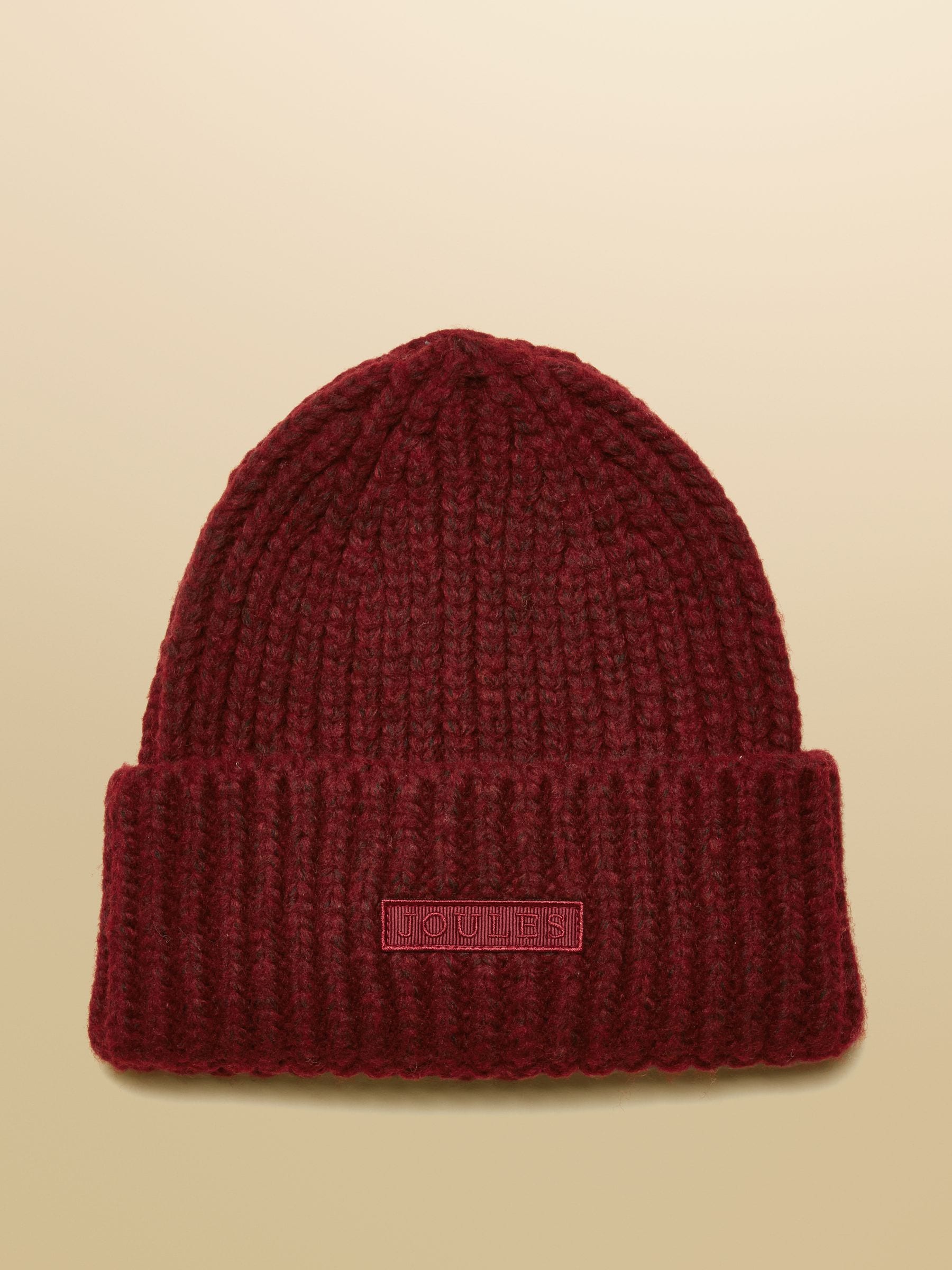 Bessenrood - Joules Rosa beanie-muts