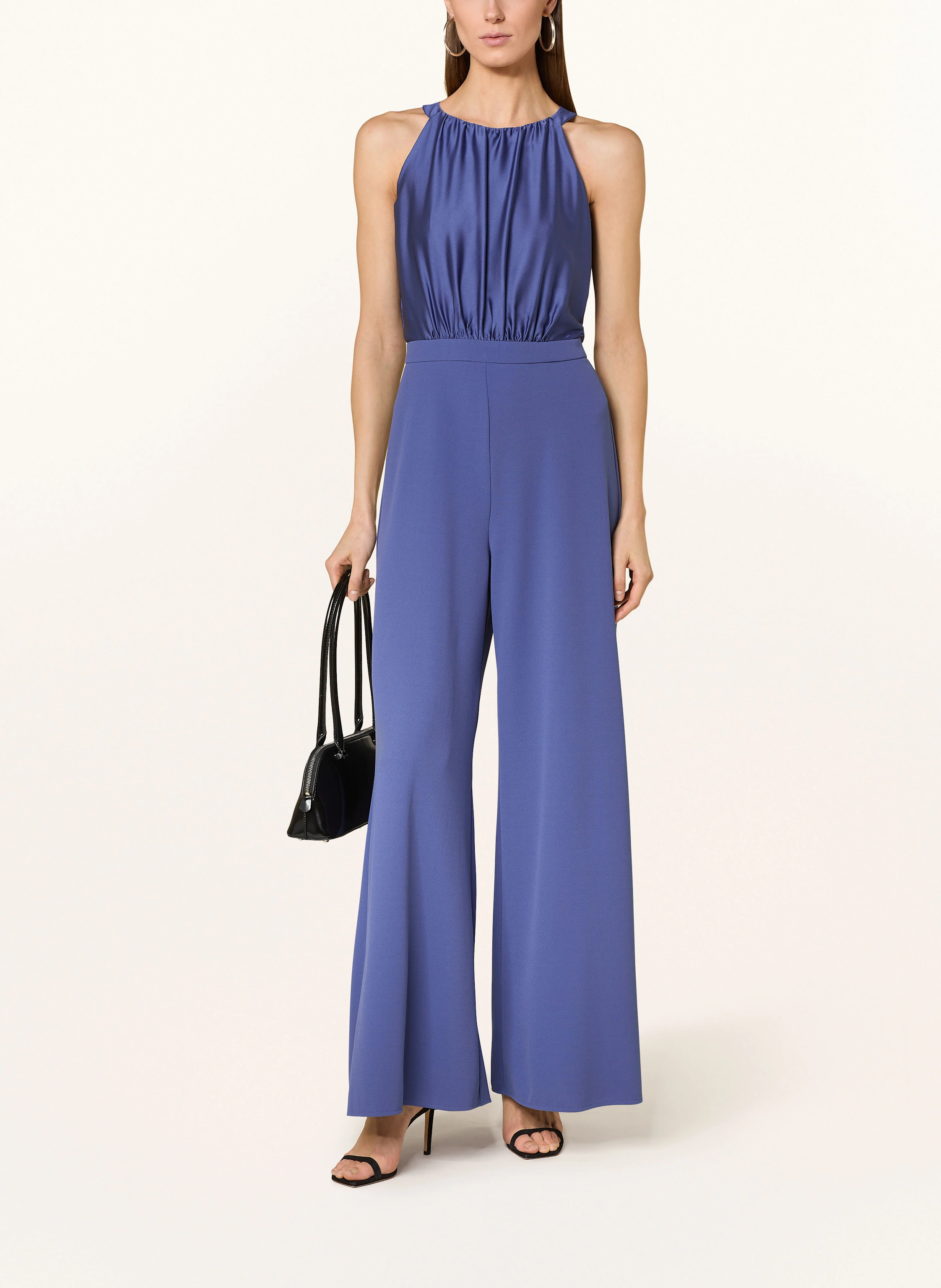 SWING Jumpsuit im Materialmix