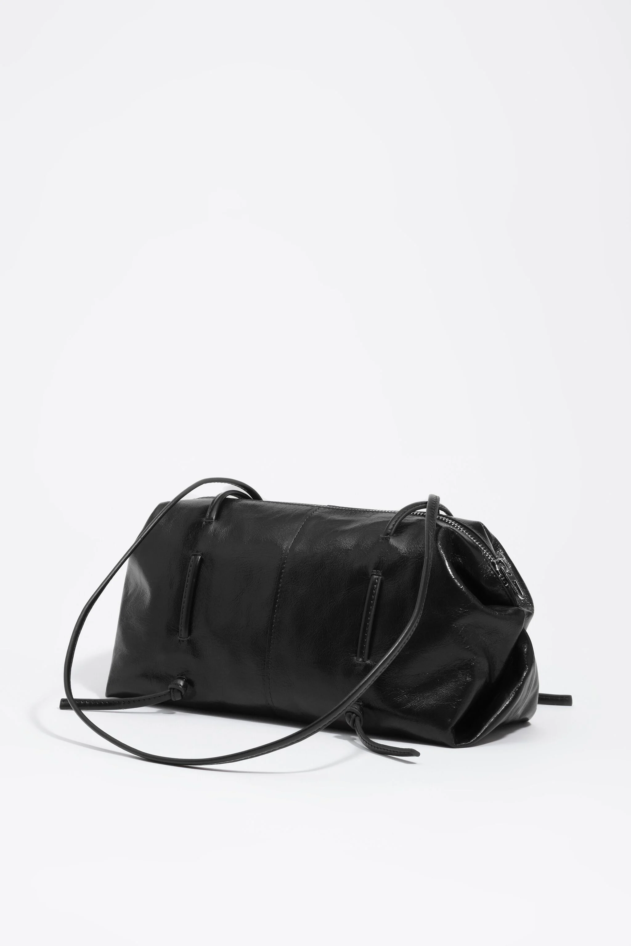 Bolsa Lolita de couro preto
