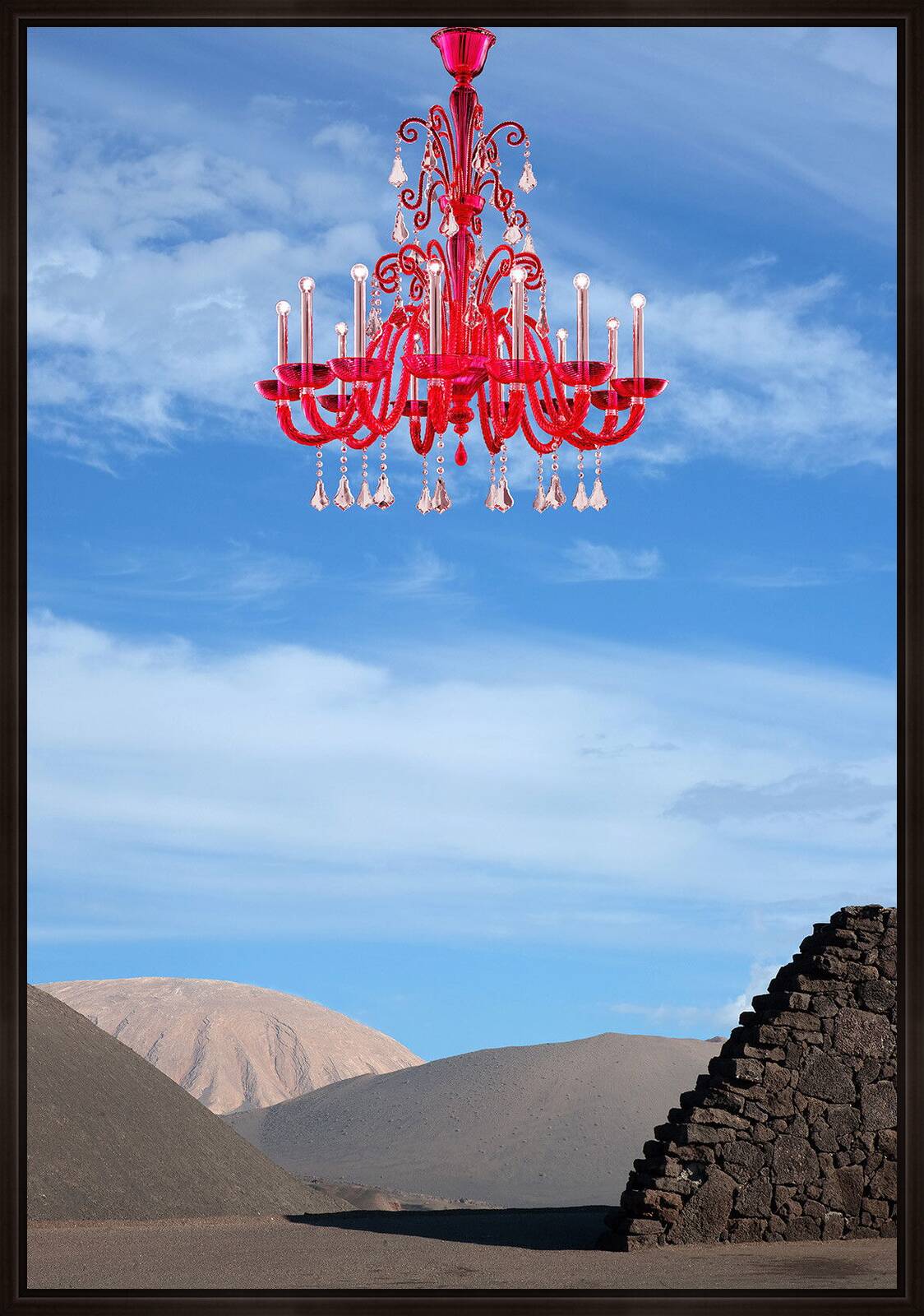 The Wall, Lanzarote  by Ciuco Gutiérrez - Limited Edition. Edition of: 150. Signed.