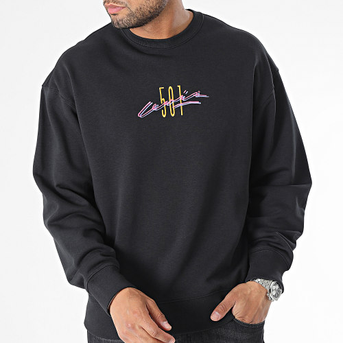 Sweat Crewneck Relaxed 38712 Noir