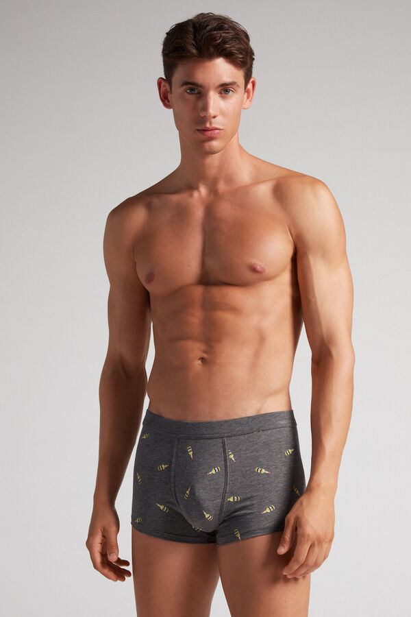 Cuecas Boxer Supima® Natural Fresh Cotton com Rum