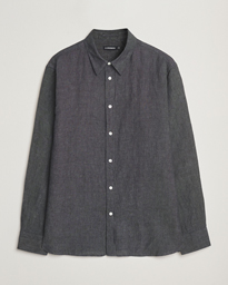 J.Lindeberg Linen Melange Shirt Nutmeg